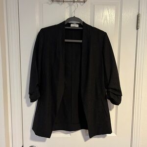Aritzia Babaton charcoal gray blazer Sz 0